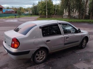 2003 Renault Symbol I Рестайлинг, серебристый, 115000 рублей, вид 2