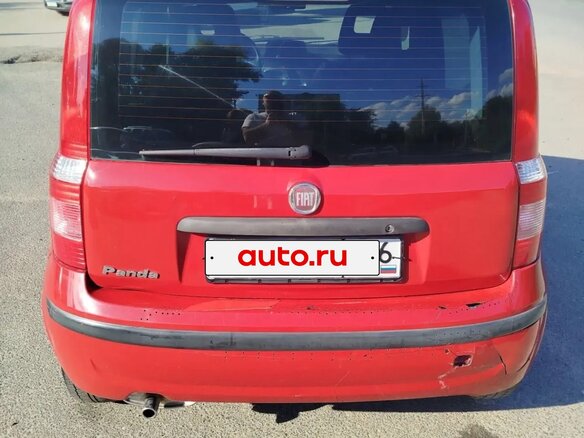 2008 Fiat Panda II, красный - вид 7