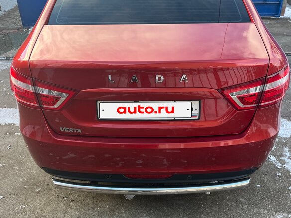 2019 Lada (ВАЗ) Vesta I, красный, 1050000 рублей - вид 2