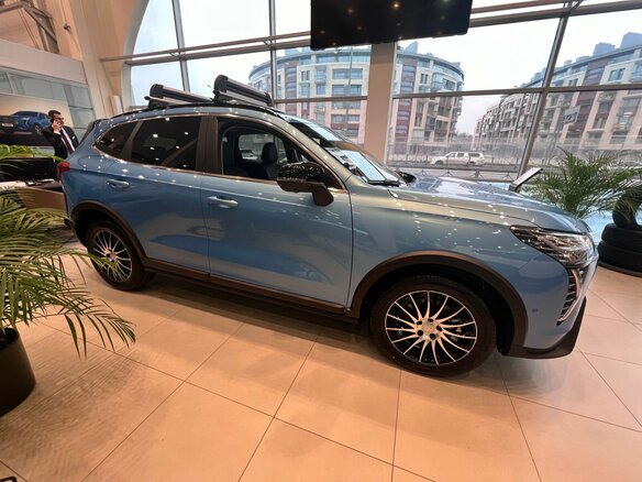 2026 Haval Jolion I Рестайлинг 2, голубой - вид 3