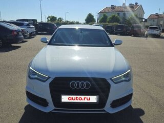 2016 Audi A6 IV (C7) Рестайлинг, белый, 2000000 рублей, вид 1