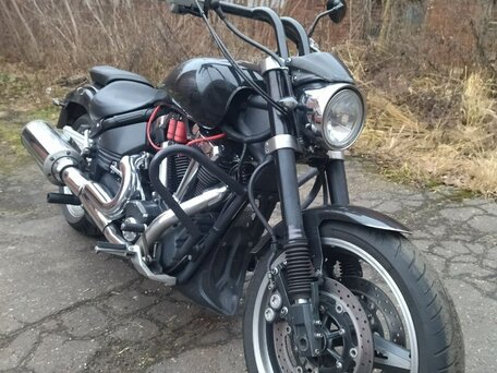 2003 Yamaha XV 1700 Warrior, чёрный, 510000 рублей, вид 3