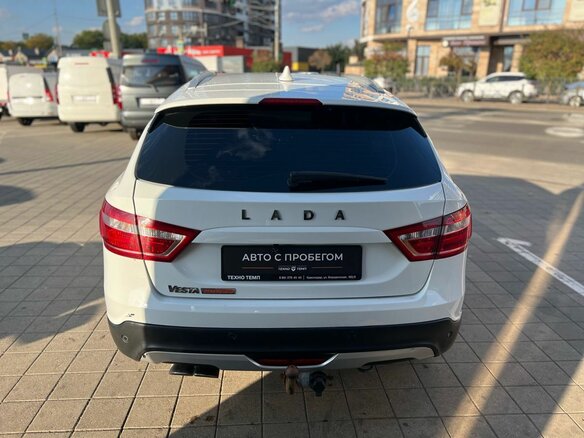 2020 Lada (ВАЗ) Vesta SW Cross I, белый, 1058000 рублей - вид 5