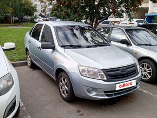 2012 Lada (ВАЗ) Granta I, голубой, 220000 рублей, вид 3