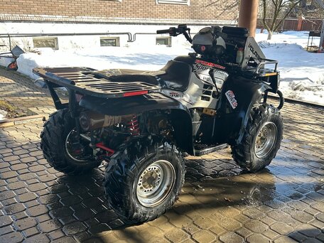 2002 Polaris Sportsman 700, чёрный, 390000 рублей, вид 4