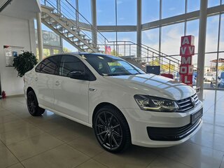 2019 Volkswagen Polo V Рестайлинг, белый, 1649000 рублей, вид 5