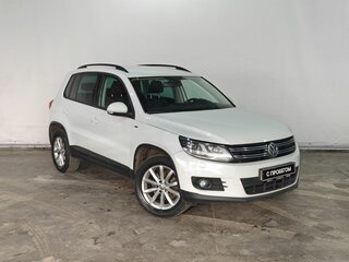 2016 Volkswagen Tiguan I Рестайлинг, белый, 1270000 рублей, вид 3