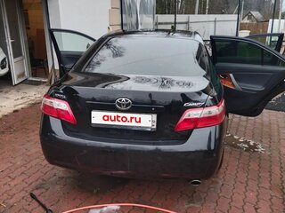 2008 Toyota Camry VI (XV40), чёрный, 1200000 рублей, вид 3