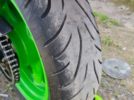 1996 Kawasaki ZX-9R Ninja, зелёный, 350000 рублей, вид 4