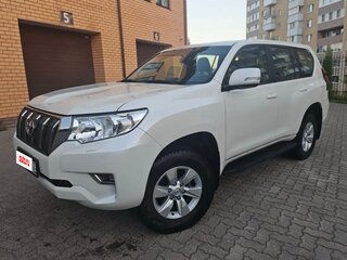 2020 Toyota Land Cruiser Prado 150 Series Рестайлинг 3, белый, 5700000 рублей, вид 2