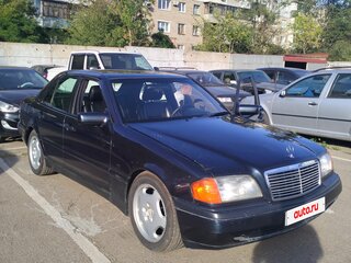 1995 Mercedes-Benz C-Класс 180 (PMS) I (W202), синий, 400000 рублей, вид 2