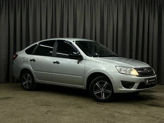 2017 Lada (ВАЗ) Granta I, серебристый, 449888 рублей, вид 2