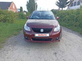 2008 Suzuki SX4 I (Classic), красный, 585000 рублей, вид 2