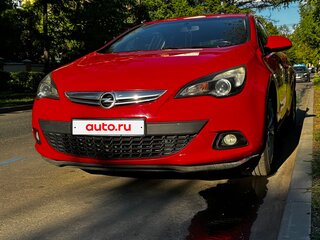 2014 Opel Astra GTC J Рестайлинг, красный, 990000 рублей, вид 4