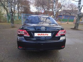 2011 Toyota Corolla X (E140, E150) Рестайлинг, чёрный, 1175000 рублей, вид 5