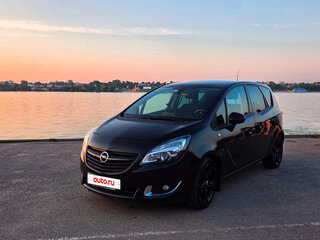 2014 Opel Meriva B Рестайлинг, чёрный, 849000 рублей, вид 2