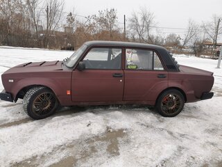 2006 Lada (ВАЗ) 2107, пурпурный, 500000 рублей, вид 4