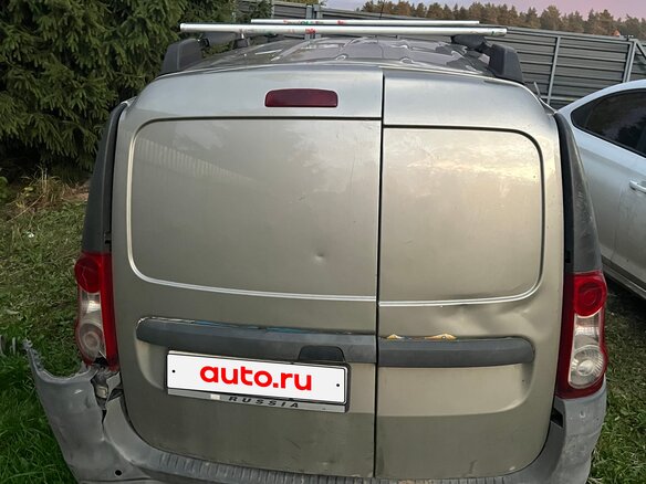 2012 Lada (ВАЗ) Largus I, серый - вид 3