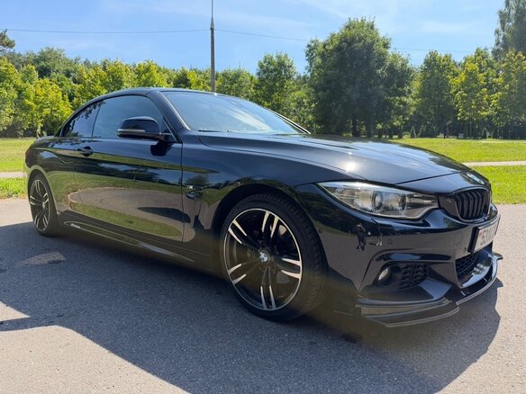 2015 BMW 4 серии 420d F32/F33/F36, чёрный, 2200000 рублей - вид 6