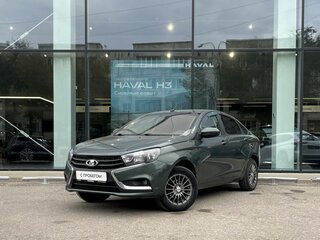 2017 Lada (ВАЗ) Vesta I, зелёный, 630000 рублей, вид 1