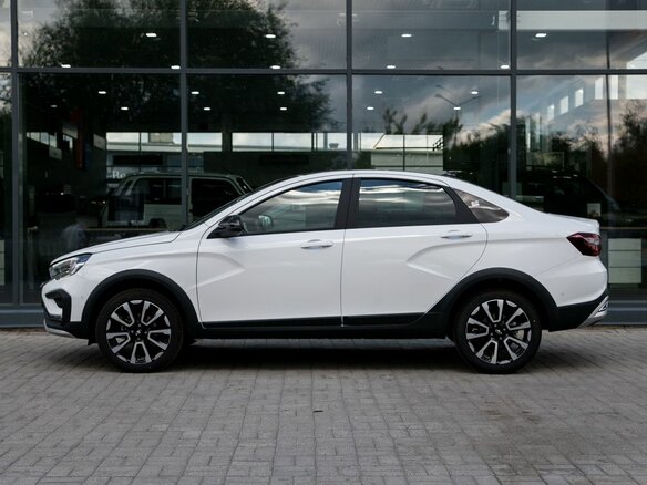 2026 Lada (ВАЗ) Vesta Cross I Рестайлинг (NG), белый - вид 6