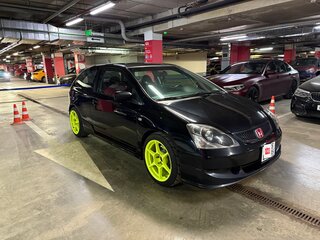 2003 Honda Civic Type R VII Рестайлинг, чёрный, 1150000 рублей, вид 4