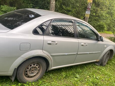 2008 Chevrolet Lacetti I, серый, 215000 рублей, вид 4