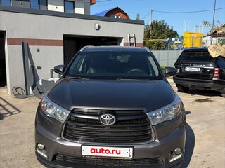 2014 Toyota Highlander III (XU50), серый, 2450000 рублей, вид 1