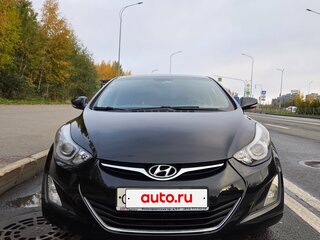2015 Hyundai Elantra V (MD) Рестайлинг, чёрный, 1200000 рублей, вид 1