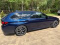 2021 BMW 5 серии 540d xDrive VII (G30/G31/G38) Рестайлинг, синий - вид 5