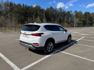 2019 Hyundai Santa Fe IV, белый, 3555000 рублей, вид 5