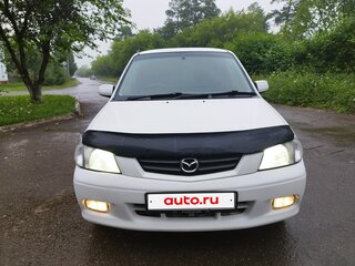 2002 Mazda Demio I (DW), белый, 375000 рублей, вид 1