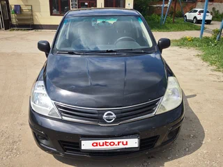 2012 Nissan Tiida I Рестайлинг, чёрный, 500000 рублей, вид 2