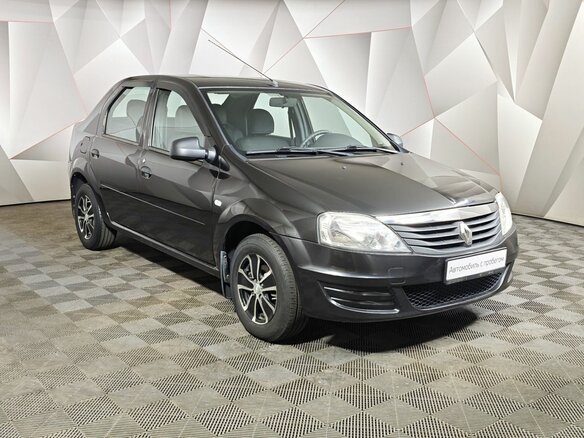 2014 Renault Logan I Рестайлинг, чёрный, 599000 рублей - вид 2