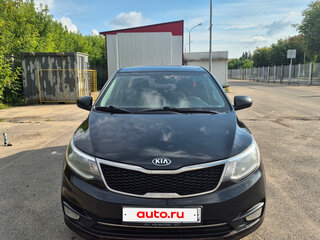 2016 Kia Rio III Рестайлинг, чёрный, 1200000 рублей, вид 2