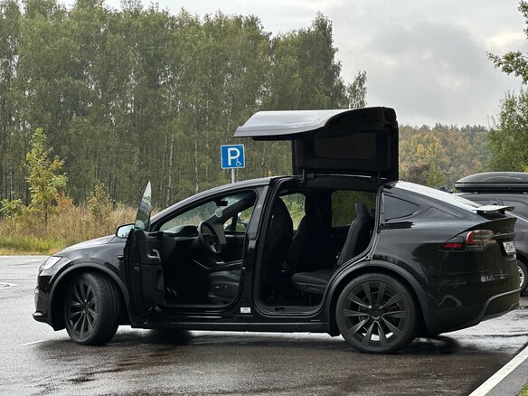 2023 Tesla Model X Long Range I Рестайлинг, чёрный, 8490000 рублей - вид 14