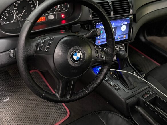 2003 BMW 3 серии 318i IV (E46) Рестайлинг, синий, 730000 рублей - вид 13