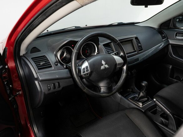 2008 Mitsubishi Lancer X, красный, 599000 рублей - вид 8