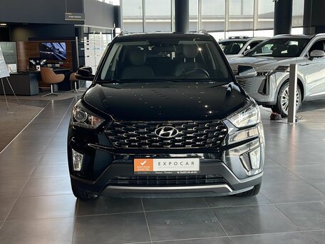 2021 Hyundai Creta I Рестайлинг, чёрный, 1985000 рублей, вид 3