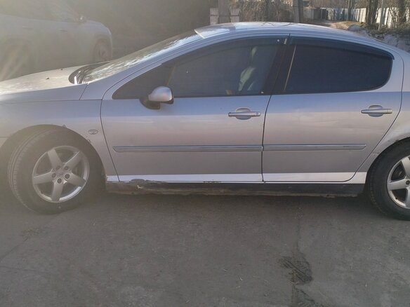 2005 Peugeot 407 4-speed, серый, 270000 рублей - вид 5