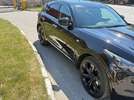 2013 Infiniti FX50 II (S51) Рестайлинг, чёрный, 2150000 рублей, вид 4