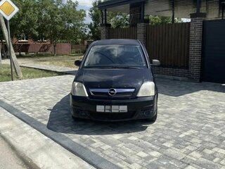 2007 Opel Meriva A Рестайлинг, чёрный, 285000 рублей, вид 4