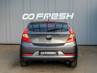 2015 Hyundai Solaris I Рестайлинг, серый, 899000 рублей, вид 4