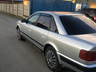 1991 Audi 100 IV (C4), серебристый, 175000 рублей, вид 3