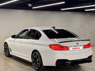 2019 BMW 5 серии 520i VII (G30/G31/G38), белый, 2700000 рублей, вид 4