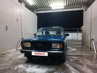 2007 Lada (ВАЗ) 2107, синий, 90000 рублей, вид 1