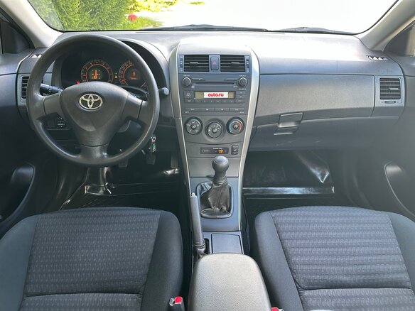 2008 Toyota Corolla X (E140, E150), голубой, 1100000 рублей - вид 26