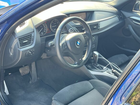 2011 BMW X1 20d I (E84), синий, 1330000 рублей - вид 6