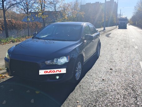 2007 Mitsubishi Lancer X, синий, 500000 рублей, вид 2