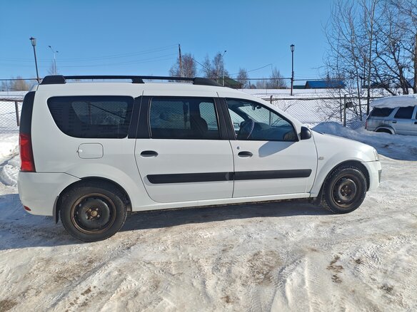 2013 Lada (ВАЗ) Largus I, белый, 590000 рублей - вид 3